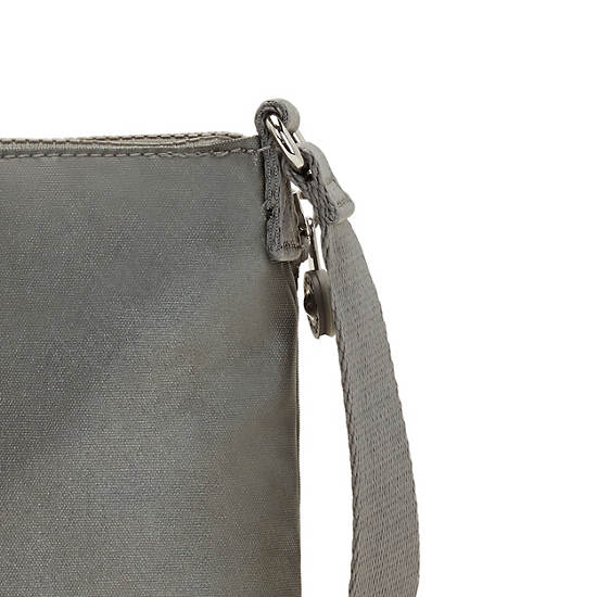 Kipling Boyd Metallic Crossbody Veske Greyl | NO 2121OK